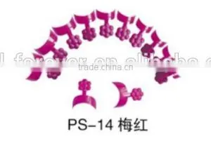 2015 Professional New Style Flower Style Plastic Nail Tips French Nail Tips thumbnail-3