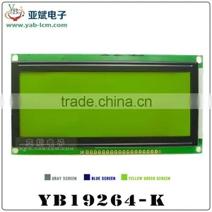 192 * 64 b Graphic Dot-matrix LCM LCD Screens Optional Color Voltage thumbnail-1