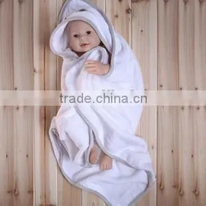 2014 Classical Solid Soft Cotton Towel Terry Cuddle Robe thumbnail-1