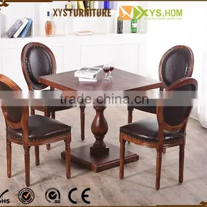 Simple Design Widely Antique Dining Table Set thumbnail-5