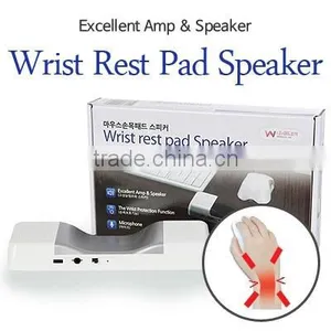Wrist Rest Pad Speaker (Power Cable Included) 198g/mouse Pad With Wrist Rest/mouse Pad/wrist Pad thumbnail-1