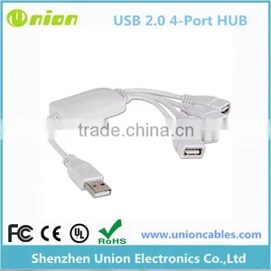 True High-Speed USB 2.0 4-Port Hub Splitter Cable Adapter for Laptop PC(A-225) thumbnail-1