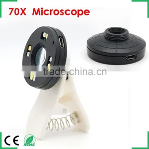 Usb Rechargeable LED Light Digital Microscope 70x Optical Smart Microscope thumbnail-1
