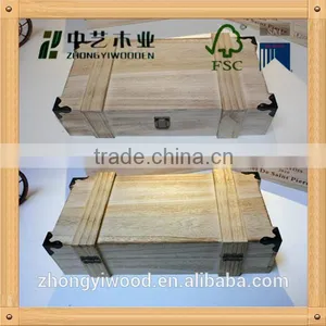 Trade Assurance Wholesale Custom Made Wooden Wine Boxes for Wine Bottle thumbnail-4