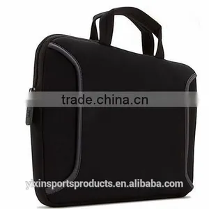 Shockproof and Waterproof Neoprene Laptop Bag Laptop Sleeve With Handle and Pocket Ouside thumbnail-3