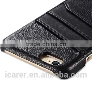 Credit Card Slots Leather Back Cover Case For Iphone6 thumbnail-4