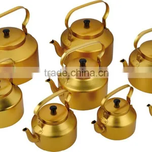 Electrochemical Yellow Middle East Aluminum Tea Kettle Water Kettle thumbnail-2