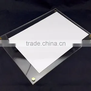 Wall Mounted Plexiglass Photo Frames for Promotional Souvenir Gift thumbnail-3