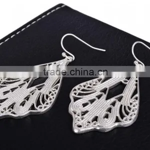 Latest Fashion Hot Sale Bling Fancy Crystal Earrings Wholesale J11032F01 thumbnail-2