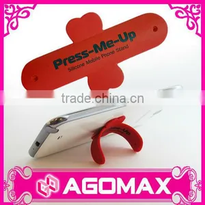 Customized OEM Telecom Gift Silicone Phone Stand for Samsung thumbnail-1