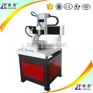 Mini PCB CNC Milling&Drilling Machine CNC Router ZK-4040 400*400MM With Ball Screw Transmission PCI NcStudio Controller thumbnail-1