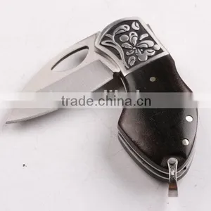 OEM 440 Blade Material Copper Handle Small Pocket Gift Knife thumbnail-4