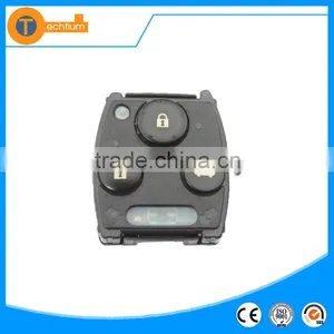 3 Button Key Pad With Chip Groove Without Panic Car Remote Key Blank Shell for Honda thumbnail-1