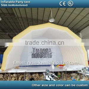 Small Inflatable Tent With Custom Logo Inflatable Small Tent Inflatable Cover thumbnail-1