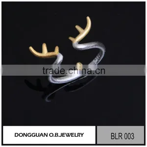 Newest Fashion Simple Gold Ring Designs/brass Jewelry Ring Supply thumbnail-1