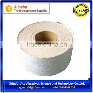 Popular 4-1/2" Wide and 10 Yards Long Aluminum Oxide Rolls of Sandpaper thumbnail-2