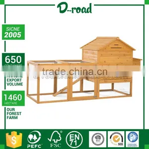 Quick Lead Customized Logo Printed Wooden Chicken Manufacturers Coop thumbnail-1