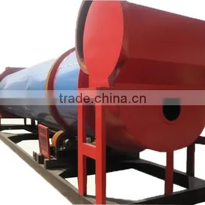 Sawdust Bagasse Rotary Wood Shaving Dryer thumbnail-1