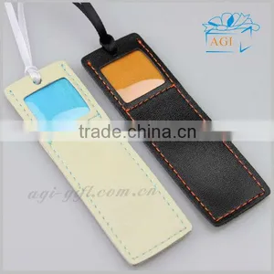 Handmade Leather Bookmark With Photo Frame and Emnbossed Logo thumbnail-2
