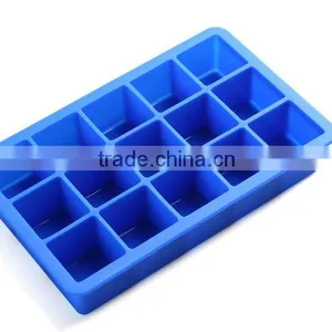 Perfect Square Shaped 8 Holes Silicone Ice Cube Tray thumbnail-2