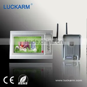 Wireless Video Door Phone With Colour and SD Memory Card thumbnail-1