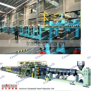 PE Aluminum and Plastic Composite Panel Extrusion Line thumbnail-1