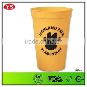 Customized 16 oz Smooth White Stadium Cup With 4 Color Logo thumbnail-5