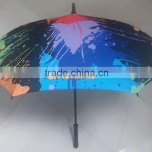 2015 Low MOQ Funny Lexus Multi-color Golf Umbrella thumbnail-3