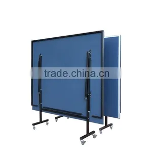 Factory Promotion 16mm MDF Board, Standard Size Moveable Foldable Table Tennis Table thumbnail-5