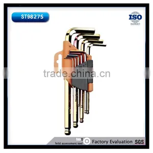 9pcs Allen Wrench Hex Key Set With Plastic Frame thumbnail-1