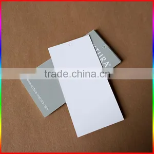 High Quality Custom Clothing Paper Hang Tag/hangtag for Garment Manufacturer thumbnail-3