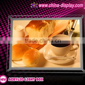 Advertising Product Acrylic Menu Stand Kfc Fast Food Menu Light Box thumbnail-5