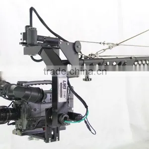 Professional LMS DV Jimmy Jib Dslr Camera Crane With 10m Triangle Electronic Control Rocker Arm Flight Case Package thumbnail-5