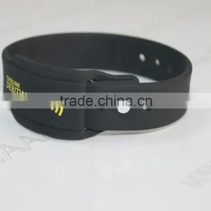Bespoke NFC Silicone Wristbands With Your Logo Printed 2016 thumbnail-3