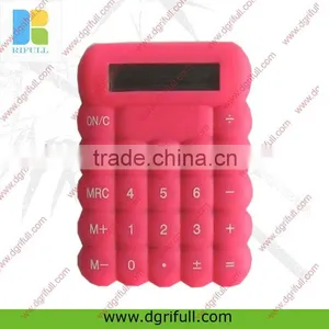 Flexible Silicon Waterproof Calculator thumbnail-1