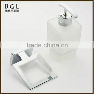 17638A Wall- Mounted Chrome Bathroom Fittings Zinc Bathroom Soap Dispenser thumbnail-5