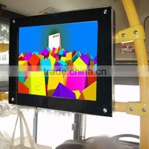 Hot 19 Inch Ceiling Mounted Bus Advertising Digital Signage for 1080p Video Display Support Wifi 3g for Bus Advertising thumbnail-6