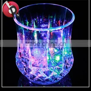 Party KTV Bar Supplies Emitting Luminescent Glass Goblet Cocktail Colorful Flashing Cup thumbnail-1