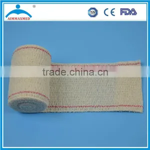Medical Colored Cotton Elastic Crepe Bandage thumbnail-1