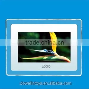 7 Inch Digital LCD Desk Acrylic Photo Frame thumbnail-1