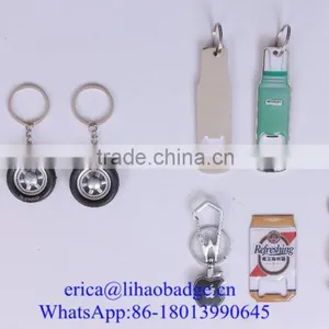 Keychain Bottle Opener, Beer Bottle Shape Opener thumbnail-1