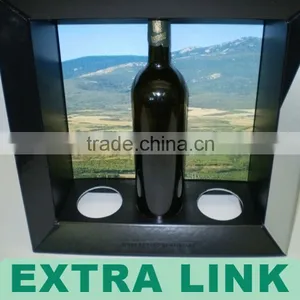 Wholesale Custom Cheap Recycled Decorate Luxury Branded Design Classic Cardboard Paper Gift Wine Boxes thumbnail-1