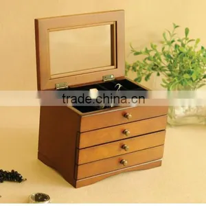 China Wooden Custom Jewelry Box for Jewelry thumbnail-1