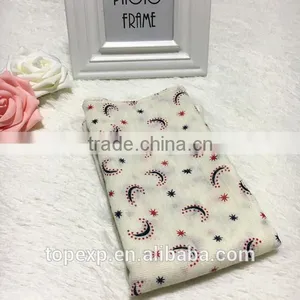 Kids Soft Touch Printed Polyester Cotton Material Scarf thumbnail-3