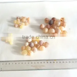 Colombian Amber (Copal) - Raw Round Beads thumbnail-1