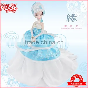 Fashion Bride Doll Wedding Dress or Doll Party Dress thumbnail-2