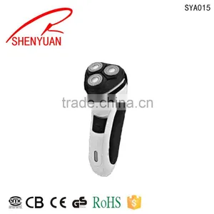 China Factory Low Price Rechargeable Rotary Shaver High Quality Led Light Portable Razor With Stand For Men Home Use!!! thumbnail-1