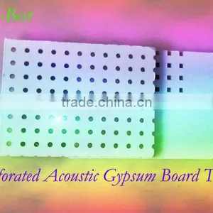 12mm Perforated Gypsum Ceiling Tiles thumbnail-1