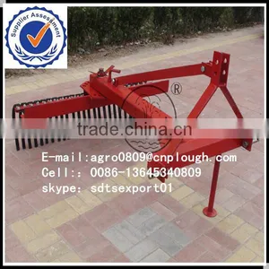 Small Grader Raker Tractor Landscraper Rake thumbnail-1