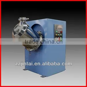 2016 Hot Sale JINHE One Machine With Several Drums Small Size Cosmetic Machine for Mixing Powder thumbnail-1